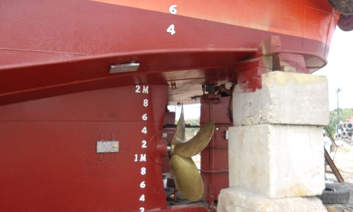 Pemeriksaan kemudi dan propeller